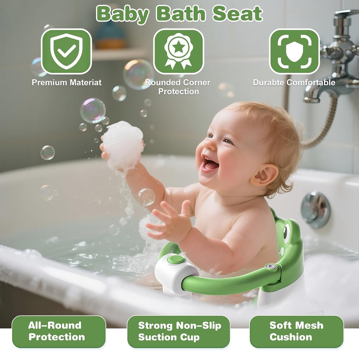 Non-Slip Baby Bath Seat